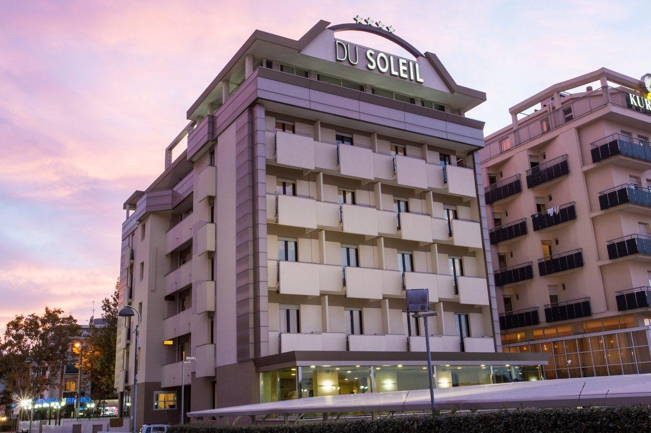 Hotel Du Soleil Римини Экстерьер фото